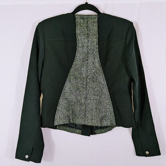 Cabi Green and Black Blazer Size Medium - Picture 2 of 6